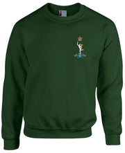 Royal Cops of Signals Heavy Duty Sweatshirt Clothing - Sweatshirt The Regimental Shop 38/40" (M) Forest Green 