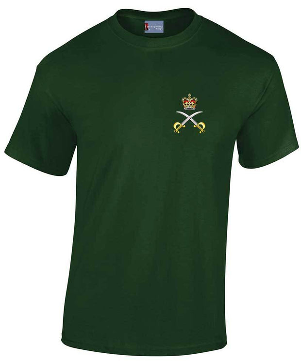 Royal Army Physical Training Corps (RAPTC) T-shirt Clothing - T-shirt The Regimental Shop Small: 34/36" Forest Green 