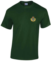 Royal Navy Cotton T-shirt (Cap Badge) Clothing - T-shirt The Regimental Shop Small: 34/36" Forest Green 