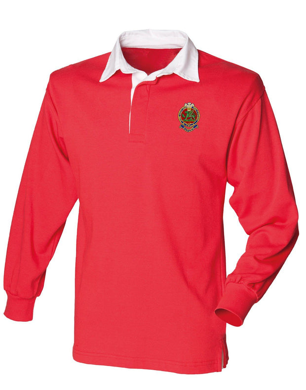 Queen's Regiment Rugby Shirt Clothing - Rugby Shirt The Regimental Shop   
