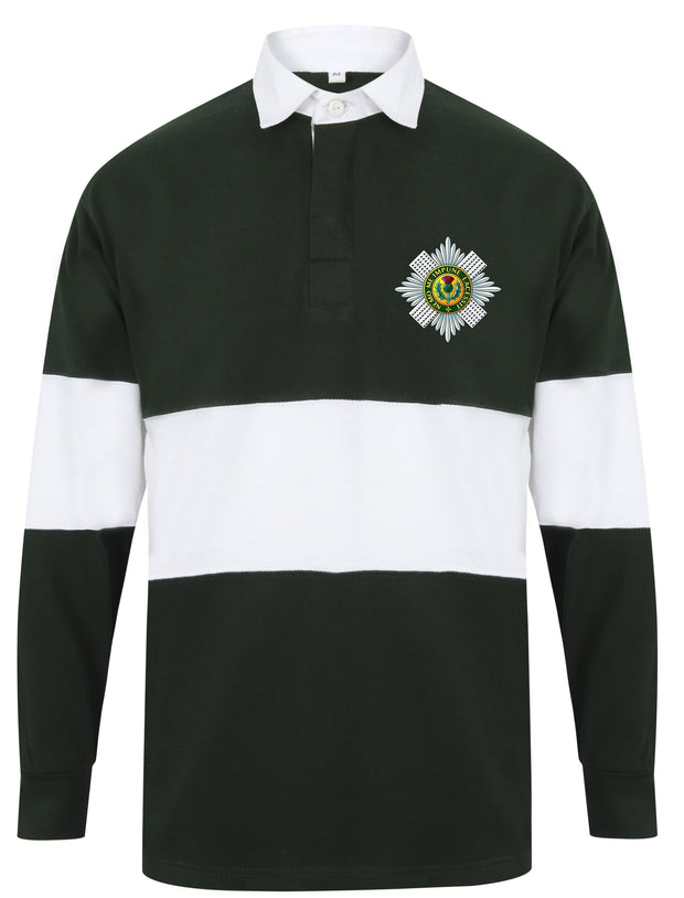 Scots Guards Panelled Rugby Shirt - regimentalshop.com