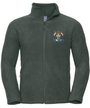 9th/12th  Royal Lancers Premium Outdoor Fleece Clothing - Fleece The Regimental Shop 38/40" (M) Bottle Green 