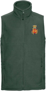 Royal Horse Guards Premium Outdoor Sleeveless Regimental Fleece (Gilet) Clothing - Gilet The Regimental Shop 33/35" (XS) Bottle Green 