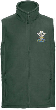 Royal Welsh Regiment Premium Outdoor Sleeveless Fleece (Gilet) - regimentalshop.com