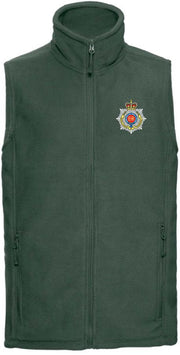Royal Corps of Transport Premium Outdoor Sleeveless Regimental Fleece (Gilet) Clothing - Gilet The Regimental Shop 33/35" (XS) Bottle Green 