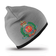 Royal Engineers Regimental Beanie Hat Clothing - Beanie The Regimental Shop Grey/Black one size fits all 