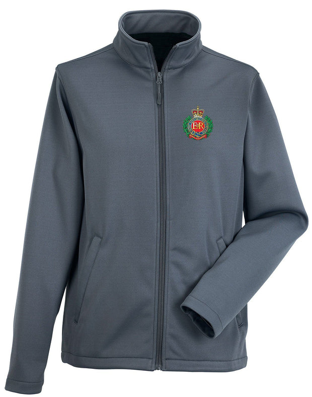 Royal Engineers Softshell Jacket Clothing - Softshell Jacket The Regimental Shop 36" (S) Convoy Grey 
