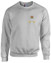 Royal Army Physical Training Corps (RAPTC) Heavy Duty Sweatshirt Clothing - Sweatshirt The Regimental Shop 38/40" (M) Sports Grey Queen's Crown