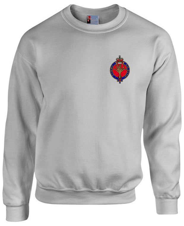 Welsh Guards Heavy Duty Sweatshirt Clothing - Sweatshirt The Regimental Shop 38/40" (M) Sports Grey 