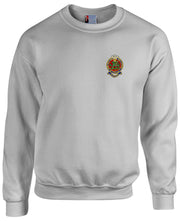 Queen's Regiment Heavy Duty Sweatshirt Clothing - Sweatshirt The Regimental Shop 38/40" (M) Sports Grey 