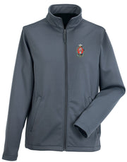 Princess of Wales's Royal Regiment Softshell Jacket Clothing - Softshell Jacket The Regimental Shop 36" (S) Convoy Grey 