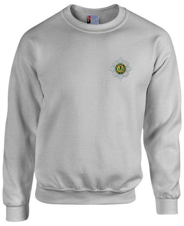Scots Guards Heavy Duty Sweatshirt Clothing - Sweatshirt The Regimental Shop 38/40" (M) Sports Grey 