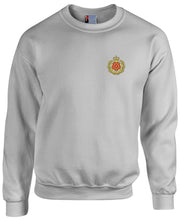 Queen's Lancashire Regiment Heavy Duty Sweatshirt Clothing - Sweatshirt The Regimental Shop 38/40" (M) Sports Grey 