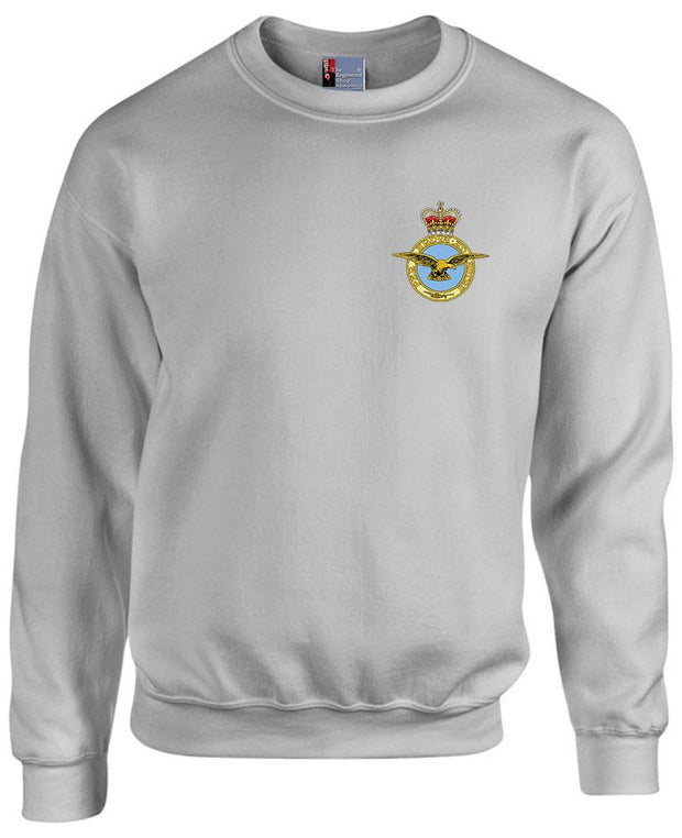 Royal Air Force (RAF) Heavy Duty Sweatshirt Clothing - Sweatshirt The Regimental Shop 38/40" (M) Sports Grey 