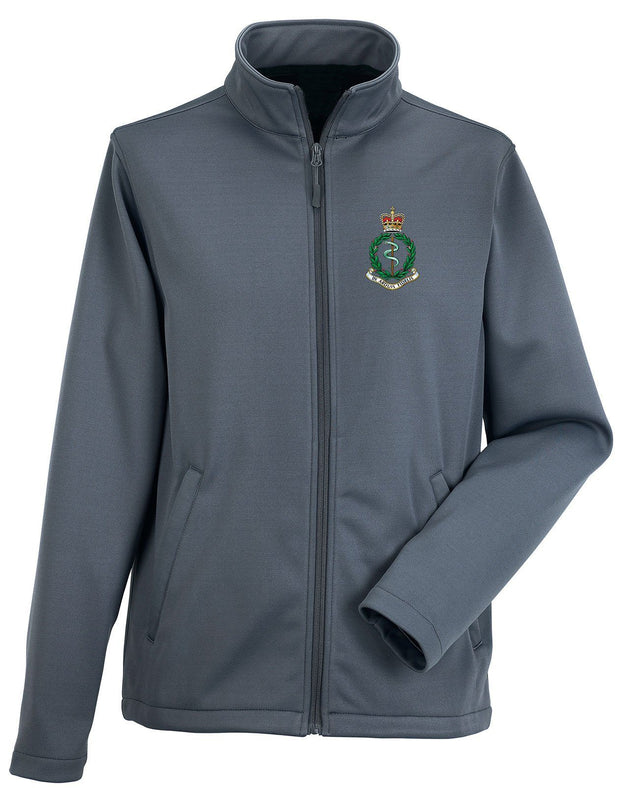 Royal Army Medical Corps (RAMC) Softshell Jacket Clothing - Softshell Jacket The Regimental Shop 36" (S) Convoy Grey 
