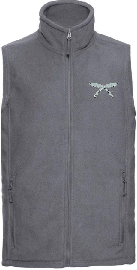 Gurkha Brigade Premium Outdoor Sleeveless Regimental Fleece (Gilet) Clothing - Gilet The Regimental Shop 33/35" (XS) Convoy Grey 