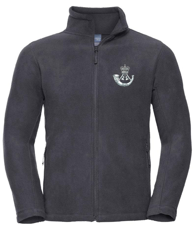 The Rifles Regiment Premium Outdoor Fleece Clothing - Fleece The Regimental Shop 33/35" (XS) Convoy Grey 