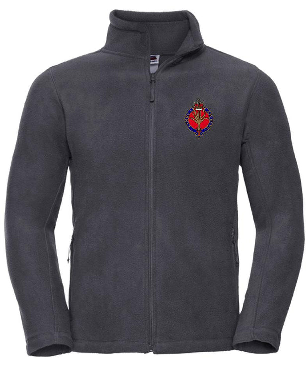 Welsh Guards Regiment Premium Outdoor Military Fleece Clothing - Fleece The Regimental Shop 33/35" (XS) Convoy Grey 