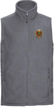 Queen's Regiment Premium Outdoor Sleeveless Fleece (Gilet) Clothing - Gilet The Regimental Shop 33/35" (XS) Convoy Grey 
