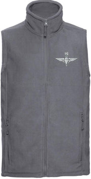 Parachute Regiment Premium Outdoor Sleeveless Fleece (Gilet) Clothing - Gilet The Regimental Shop 33/35" (XS) Convoy Grey 