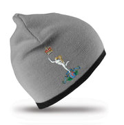 Royal Corps of Signals Regimental Beanie Hat Clothing - Beanie The Regimental Shop Grey/Black one size fits all 