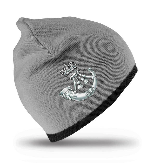Rifles Regimental Beanie Hat Clothing - Beanie The Regimental Shop Grey/Black one size fits all 