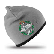 Royal Tank Regiment Beanie Hat Clothing - Beanie The Regimental Shop Grey/Black one size fits all 