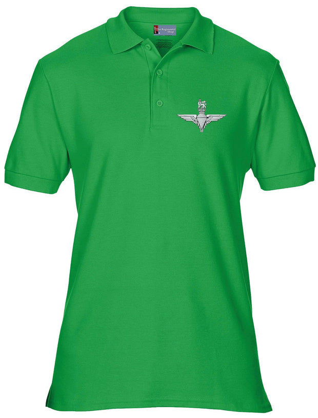 Parachute Regiment Polo Shirt Clothing - Polo Shirt The Regimental Shop 36" (S) Kelly Green 