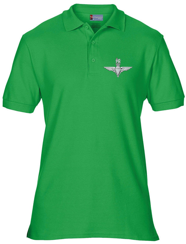 Parachute Regiment Polo Shirt Clothing - Polo Shirt The Regimental Shop 42" (L) Kelly Green 