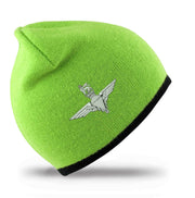 Parachute Regiment Beanie Hat Clothing - Beanie The Regimental Shop Lime/Black one size fits all 