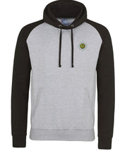 Scots Guards Regiment Premium Baseball Hoodie Clothing - Hoodie The Regimental Shop S (36") Light Grey/Black 