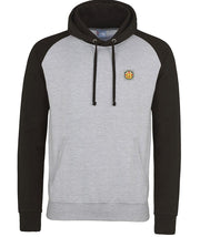 Royal Dragoon Guards Regiment Premium Baseball Hoodie Clothing - Hoodie The Regimental Shop S (36") Light Grey/Black 