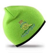 Royal Artillery Regimental Beanie Hat Clothing - Beanie The Regimental Shop Lime/Black one size fits all 