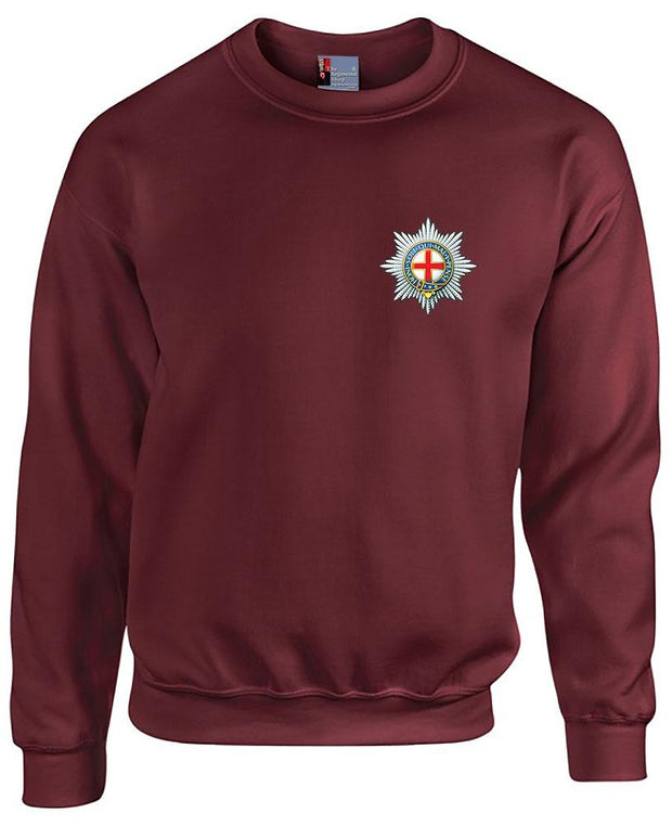 Coldstream Guards Heavy Duty Sweatshirt Clothing - Sweatshirt The Regimental Shop 38/40" (M) Maroon 