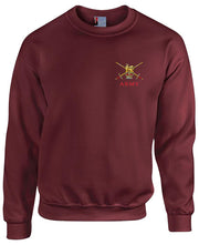 Regular  British Army Heavy Duty Sweatshirt Clothing - Sweatshirt The Regimental Shop 38/40" (M) Maroon 