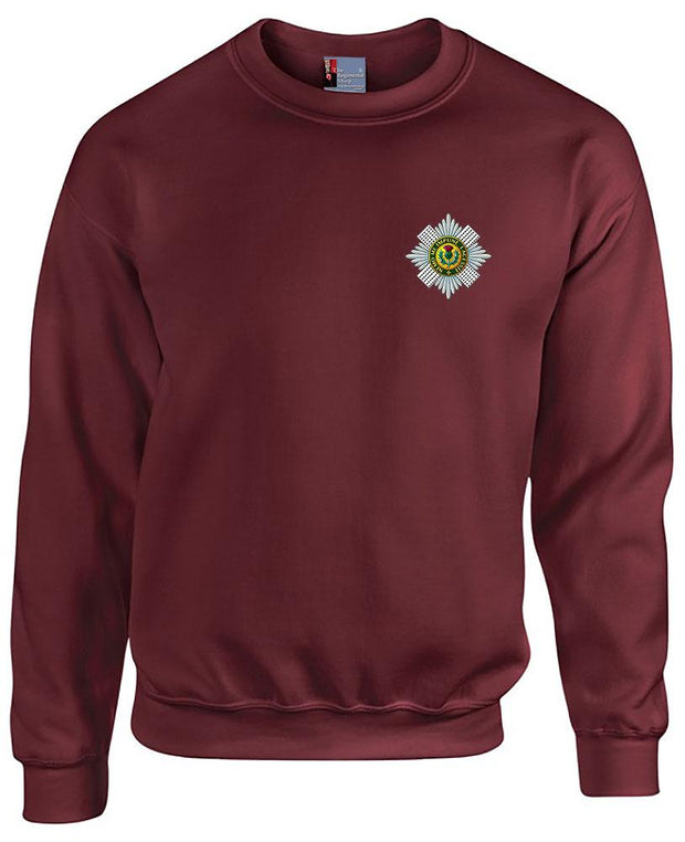 Scots Guards Heavy Duty Sweatshirt Clothing - Sweatshirt The Regimental Shop 38/40" (M) Maroon 