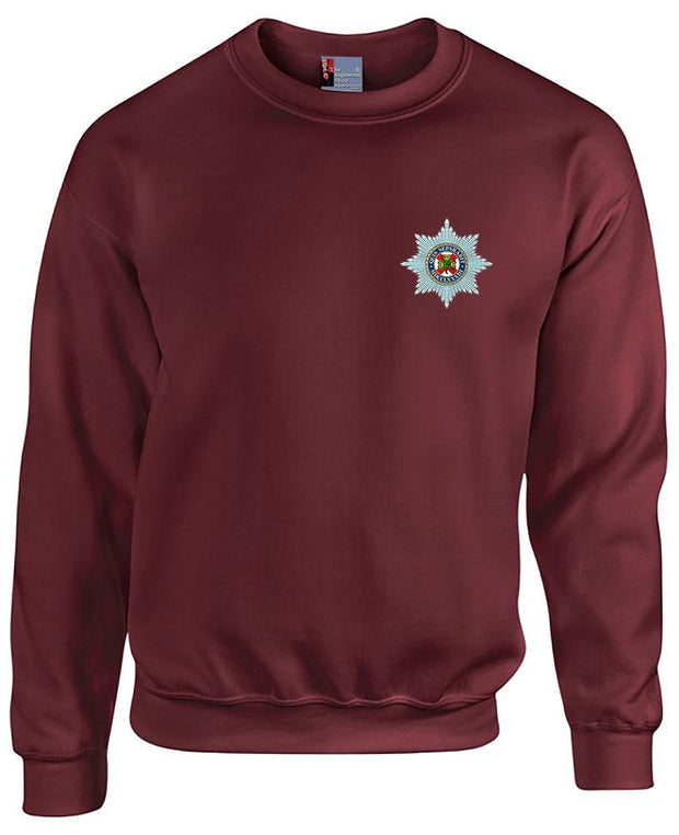 Irish Guards Heavy Duty Regimental Sweatshirt Clothing - Sweatshirt The Regimental Shop 42/44" (L) Maroon 