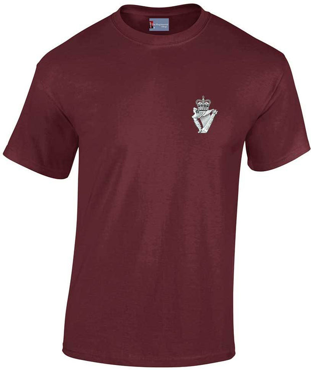 Royal Irish Cotton Regimental T-shirt Clothing - T-shirt The Regimental Shop Small: 34/36" Maroon 
