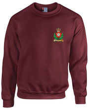 Intelligence Corps Regimental Heavy Duty Sweatshirt Clothing - Sweatshirt The Regimental Shop 38/40" (M) Maroon 