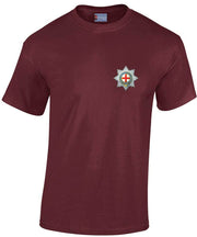 Coldstream Guards Cotton T-shirt Clothing - T-shirt The Regimental Shop Small: 34/36" Maroon 