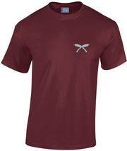 Gurkha Brigade Cotton T-shirt Clothing - T-shirt The Regimental Shop Small: 34/36" Maroon 
