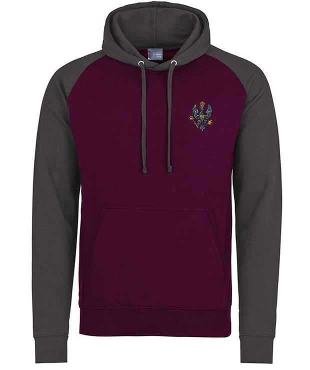 King's Royal Hussars Regiment Premium Baseball Hoodie Clothing - Hoodie The Regimental Shop   