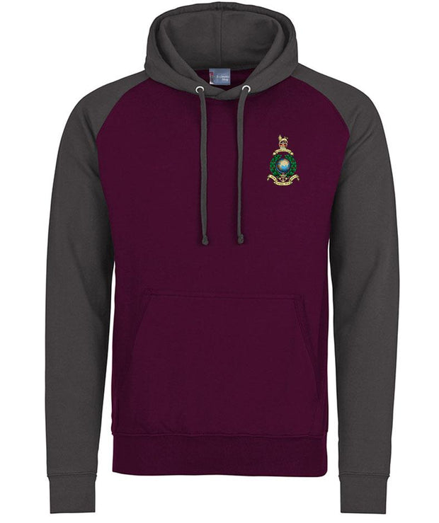 Royal Marines Regiment Premium Baseball Hoodie Clothing - Hoodie The Regimental Shop   