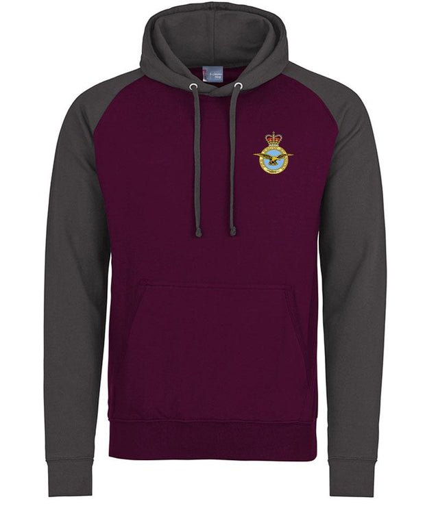 RAF Premium Baseball Hoodie Clothing - Hoodie The Regimental Shop   