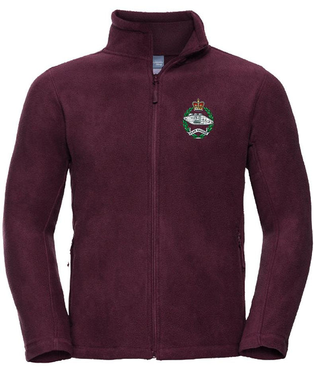 Royal Tank Regiment Premium Outdoor Fleece Clothing - Fleece The Regimental Shop 33/35" (XS) Burgundy 