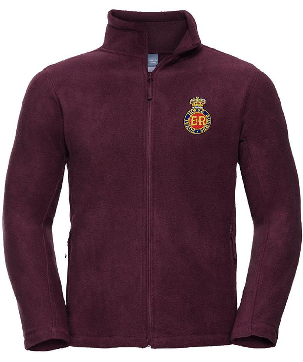 Royal Horse Guards Premium Outdoor Military Fleece Clothing - Fleece The Regimental Shop 33/35" (XS) Burgundy 