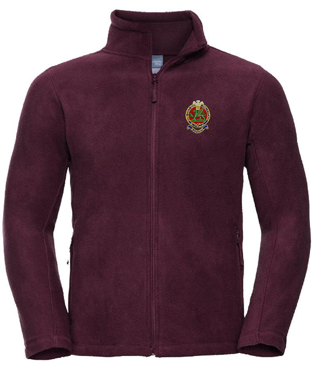 Queen's Regiment Premium Outdoor Fleece Clothing - Fleece The Regimental Shop 33/35" (XS) Burgundy 