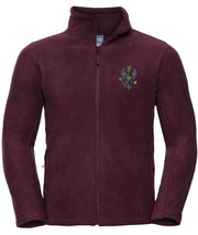 King's Royal Hussars Regiment Premium Outdoor Fleece Clothing - Fleece The Regimental Shop 33/35" (XS) Burgundy 