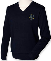 King's Royal Hussars Regimental Lightweight Jumper Clothing - Lightweight Jumper The Regimental Shop XXS: 32/34" Navy 