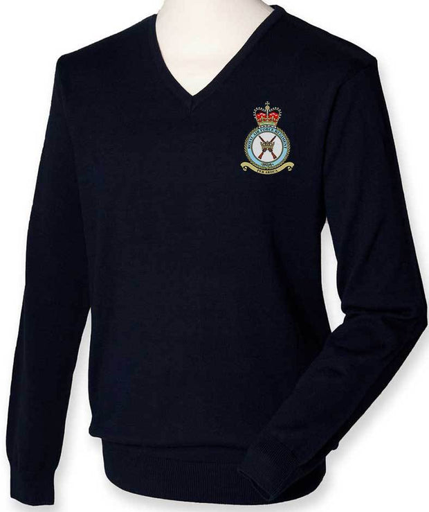 RAF Regiment Lightweight Jumper Clothing - Lightweight Jumper The Regimental Shop XXS: 32/34" Navy 